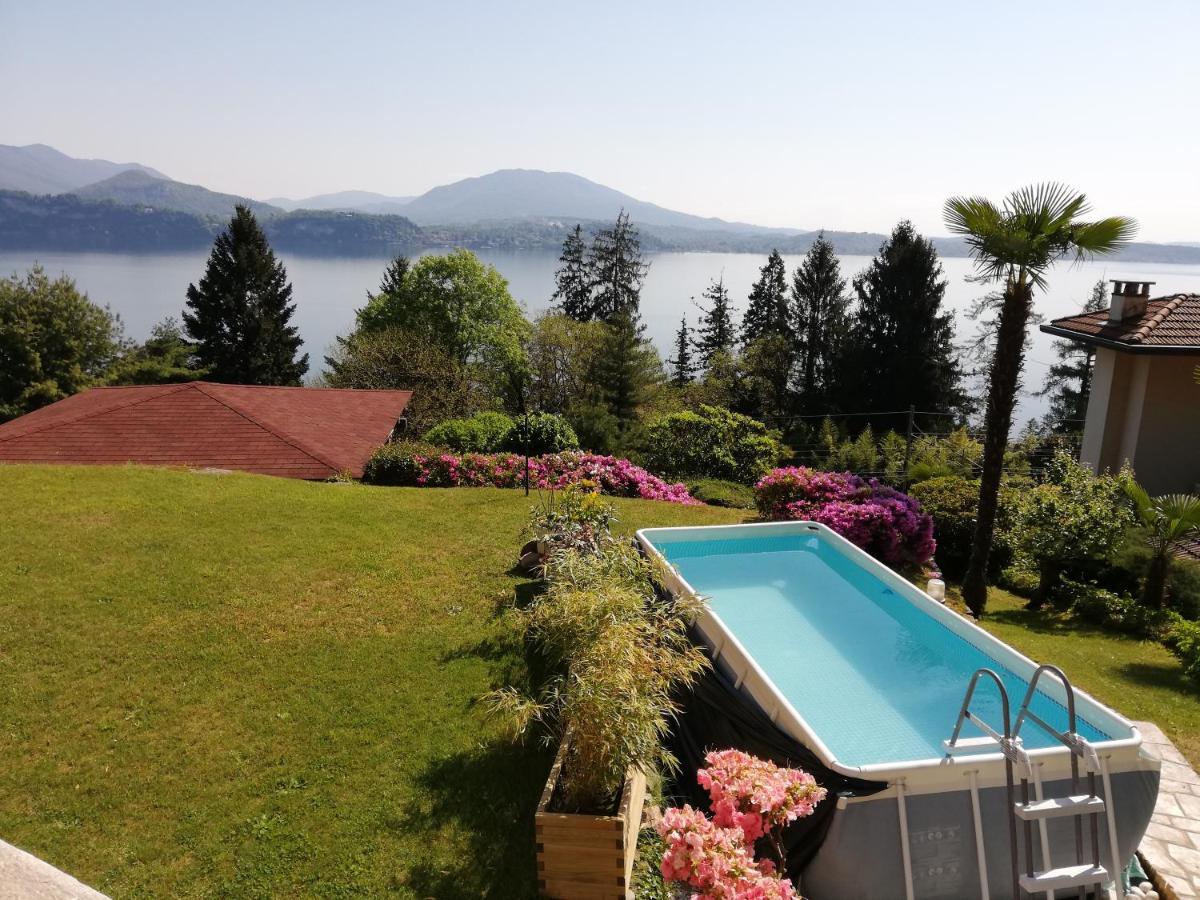 Romantica Casetta Nel Verde Con Vista Sul Lago Belgirate Exterior photo